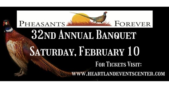 Pheasants Forever Dinner and Fundraiser to Benefit Hall County's Youth